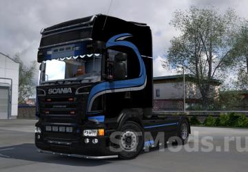 Scania R & Streamline Mega Mod by FreD version 6.0 for Euro Truck Simulator 2 (v1.49.x)