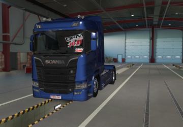Scania Redzin version 1.0 for Euro Truck Simulator 2 (v1.38.x)
