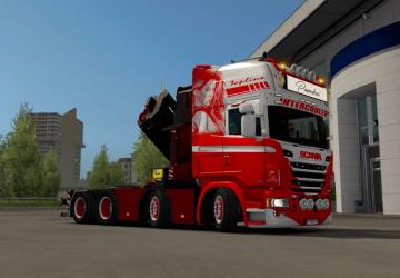 Scania RJL Crane Mod version 1.0 for Euro Truck Simulator 2 (v1.35.x)
