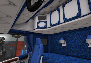 Scania RJL Custom Danish Interior version 1.0 for Euro Truck Simulator 2 (v1.35.x)