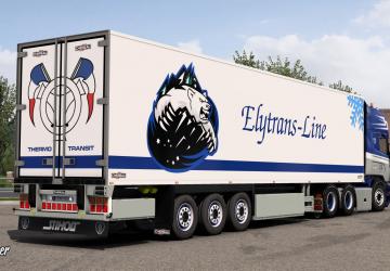 Scania RJL Elytrans-Line Skin Pack version 1.0 for Euro Truck Simulator 2 (v1.35.x, - 1.40.x)