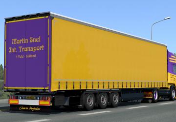 Scania RJL Martin Snel Combo Skin Pack version 1.0 for Euro Truck Simulator 2 (v1.37.x)