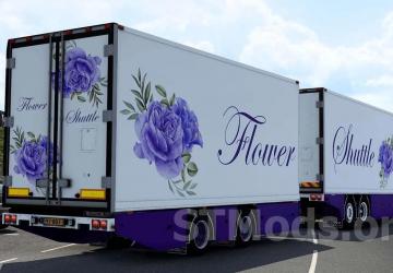 Scania S500 Flower Shuttle version 3.0 for Euro Truck Simulator 2 (v1.54.x)