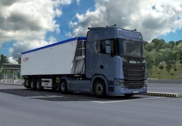 Scania S520 V8 Philip Judge Open pipe sound v2.0 for Euro Truck Simulator 2 (v1.39.x, - 1.41.x)