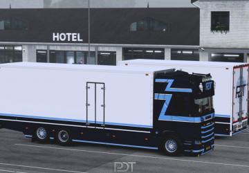 Scania S650 + Trailer «PDT Logistics» version 1.0 for Euro Truck Simulator 2 (v1.47.x)