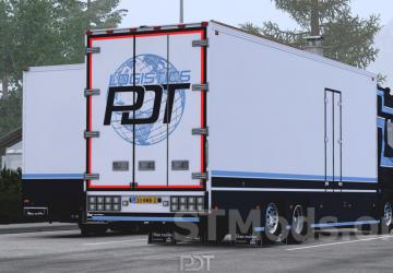 Scania S650 + Trailer «PDT Logistics» version 9.0 for Euro Truck Simulator 2 (v1.54.x)