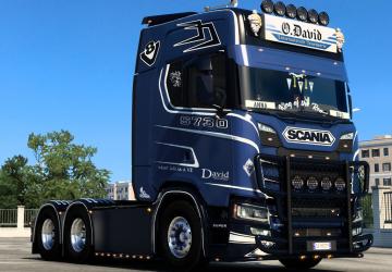 Scania S 2016 Skin version 1.0 for Euro Truck Simulator 2 (v1.43.x)