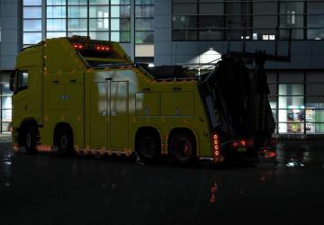 Scania S 2016 Wrecker Chassis Add-Ons version 1.0 for Euro Truck Simulator 2 (v1.53.x)