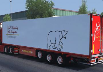Scania S Laurens Rolling + Trailer version 1.0 for Euro Truck Simulator 2 (v1.39.x)