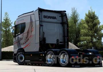 Scania S Longline version 1.3 for Euro Truck Simulator 2 (v1.54.x)