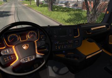 Scania S&R 2016 Interiors Color Pack version 1.0.3 for Euro Truck Simulator 2 (v1.37.x, - 1.43.x)