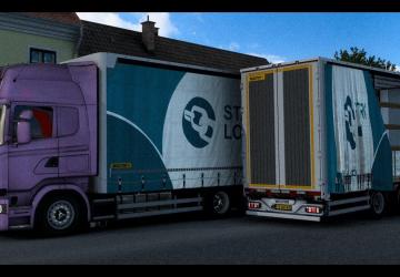Scania S&R 2016 & RJL Wielton Tandem version 1.0 for Euro Truck Simulator 2 (v1.44.x, 1.45.x)