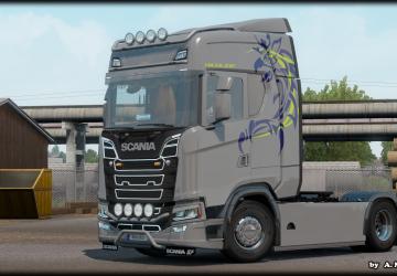 Scania S&R «GRIFFIN» Multicolor Skin version 1.0 for Euro Truck Simulator 2 (v1.36.x)
