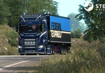 Scania S RUGSEGGER skin version 1.0 for Euro Truck Simulator 2 (v1.36.x)