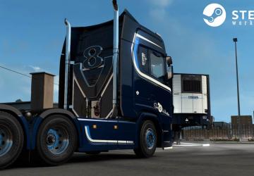 Scania S RUGSEGGER skin version 1.0 for Euro Truck Simulator 2 (v1.36.x)