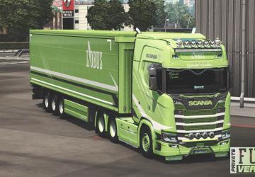 Scania S + Schwarzmuller L’OBUS skin version 1.0 for Euro Truck Simulator 2 (v1.36.x)