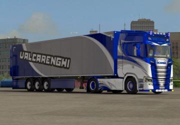 Scania S Valcarenghi Skin version 1.0 for Euro Truck Simulator 2 (v1.35.x)