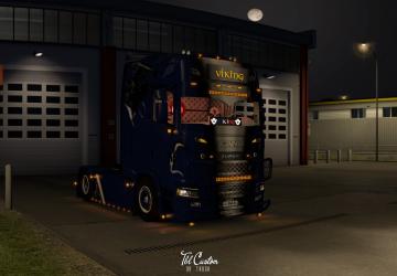 Scania S Viking Combo version 1.0 for Euro Truck Simulator 2 (v1.35.x)