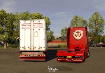 Scania Sarantos Junior Combo version 1.0 for Euro Truck Simulator 2 (v1.35.x)
