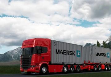 Scania SpecTransGroup 8X2/8X4 version 5.5 for Euro Truck Simulator 2 (v1.54.x)