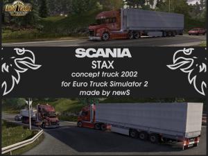 Scania STAX version 2.31 for Euro Truck Simulator 2 (v1.28.x, 1.30.x)