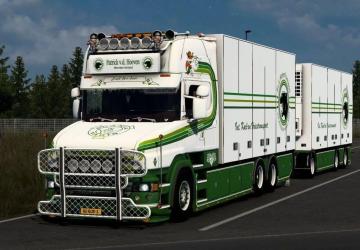 Scania T500 Tandem Patrick vd Hoeven version 2.0 for Euro Truck Simulator 2 (v1.49.x)