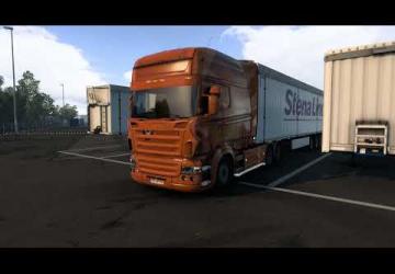 Scania V8 Sound with mouth version 1.0 for Euro Truck Simulator 2 (v1.39.x, - 1.41.x)