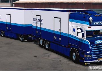 Scania Van Herk version 4.0 for Euro Truck Simulator 2 (v1.39.x)