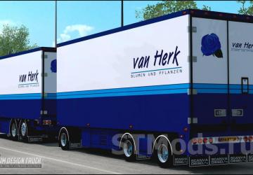 Scania Van Herk version 16.0 for Euro Truck Simulator 2 (v1.54.x)