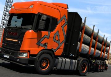 Scania XT skin version 1.2 for Euro Truck Simulator 2 (v1.33.x, - 1.40.x)