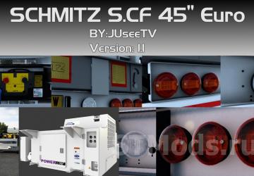 Schmitz S.CF 45’ Euro version 1.2 for Euro Truck Simulator 2 (v1.48.x)