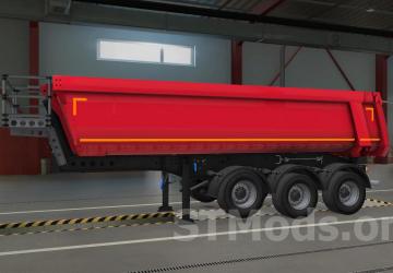 Schmitz SKI18 & 24 Tipper Trailer version 1.1 for Euro Truck Simulator 2 (v1.49.x)