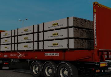 SCS Containers Skin Project version 10.1 for Euro Truck Simulator 2 (v1.41.x)