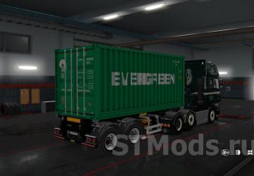 SCS Containers Skin Project version 20.0 for Euro Truck Simulator 2 (v1.54.x)