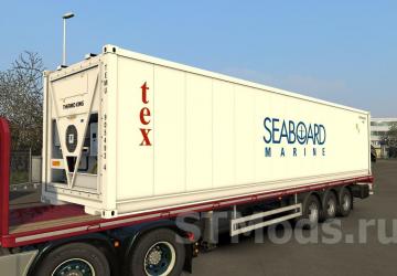 SCS Containers Skin Project version 20.1 for Euro Truck Simulator 2 (v1.55.x)