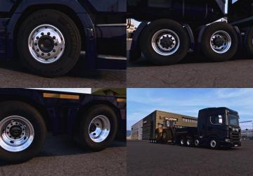 SCS Wheels Rework version 1.0 for Euro Truck Simulator 2 (v1.47.x, 1.48.x)