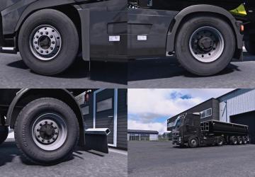 SCS Wheels Rework version 1.0 for Euro Truck Simulator 2 (v1.47.x, 1.48.x)