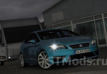 Seat Leon version 2.3 for Euro Truck Simulator 2 (v1.48.x)