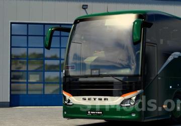 Setra S516HD version 1.1 for Euro Truck Simulator 2 (v1.47.x)