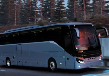 Setra S516HD version 1.0 for Euro Truck Simulator 2 (v1.45.x)