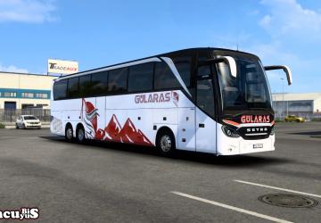 Setra S517 HDH Topclass version 1.3 for Euro Truck Simulator 2 (v1.43.x)