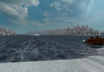 Map Northern Expanses version 13.4 for Euro Truck Simulator 2 (v1.54.x)
