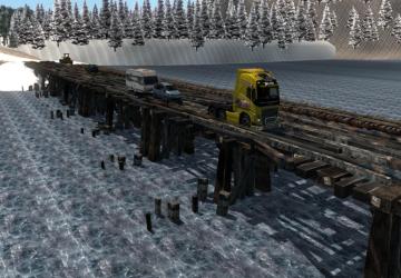 Map Northern Expanses version 13.4 for Euro Truck Simulator 2 (v1.54.x)