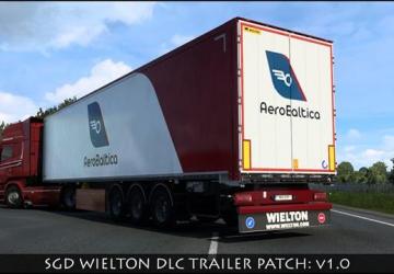 SGD Wielton DLC Trailer Patch version 1.0 for Euro Truck Simulator 2 (v1.48.x)