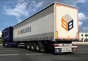 SGD Wielton DLC Trailer Patch version 1.0 for Euro Truck Simulator 2 (v1.48.x)