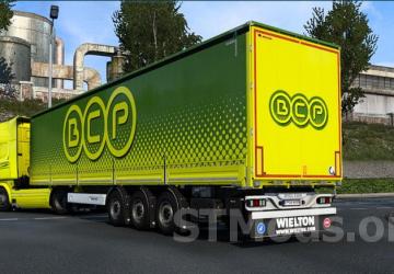 SGD Wielton DLC Trailer Patch version 1.2 for Euro Truck Simulator 2 (v1.49.x)
