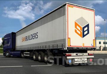 SGD Wielton DLC Trailer Patch version 1.2 for Euro Truck Simulator 2 (v1.49.x)