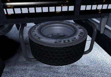 Kama Tires for Truck and Trailer version 1.0 for Euro Truck Simulator 2 (v1.35.x)