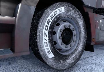 Kama Tires for Truck and Trailer version 1.0 for Euro Truck Simulator 2 (v1.35.x)