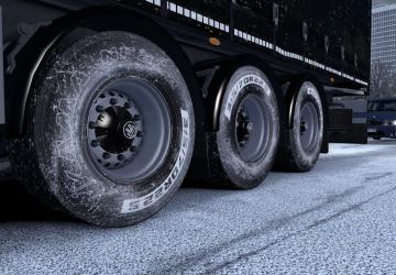 Kama Tires for Truck and Trailer version 1.0 for Euro Truck Simulator 2 (v1.35.x)